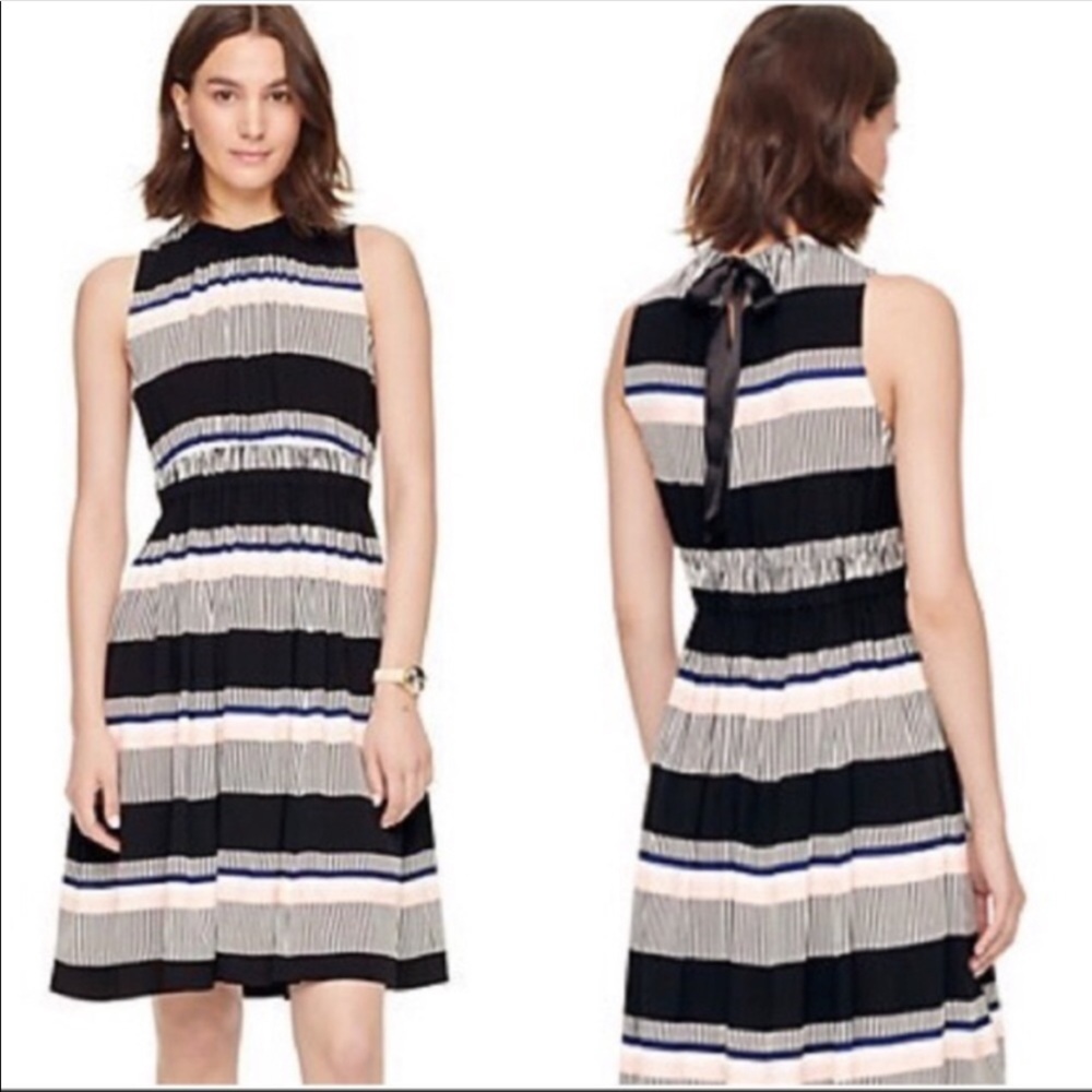NWT Bay Stripe Kate Spade Dress size 14